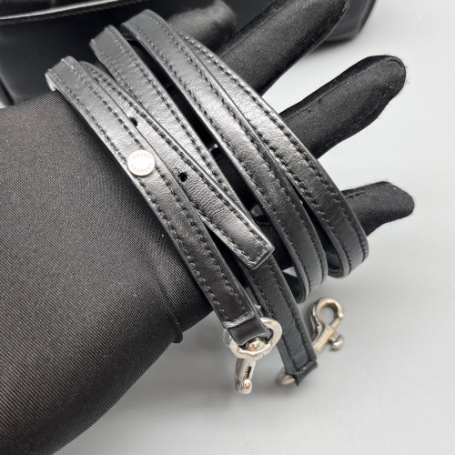 Yves Saint Laurent Flap Bag Soft Calfskin Black