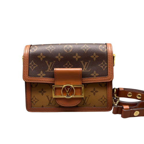 Louis Vuitton Dauphine Mini Monogram Brown Louis Vuitton Dauphine Mini Monogram Brown