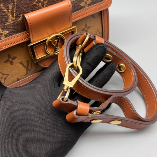Louis Vuitton Dauphine Mini Monogram Brown Louis Vuitton Dauphine Mini Monogram Brown