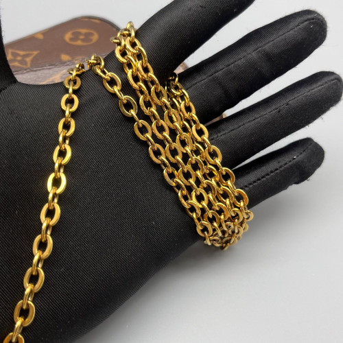 Louis Vuitton Pochette Felicie Chain Wallet Monogram Burgundy Brown