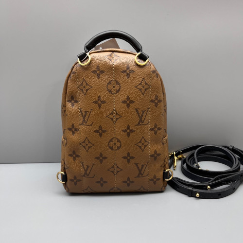 Louis Vuitton Palm Springs Backpack Mini Monogram Brown
