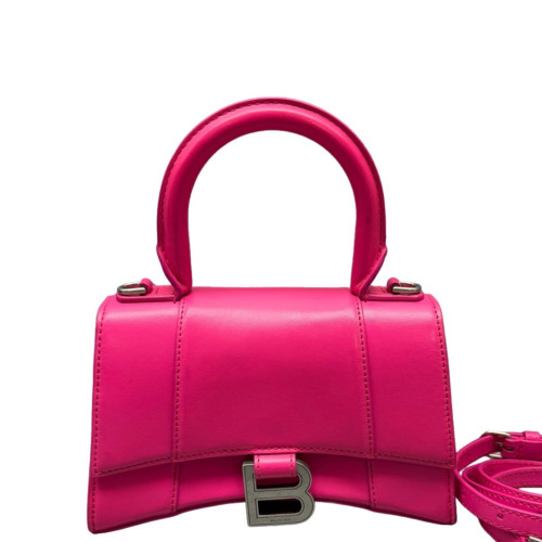 Balenciaga Hourglass Xs Calfskin Fuchsia Balenciaga Hourglass Xs Calfskin Fuchsia