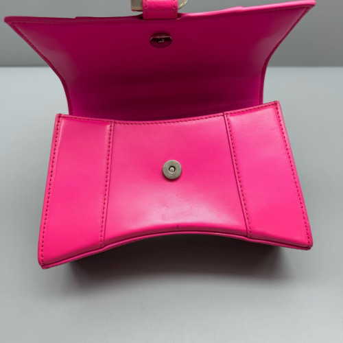 Balenciaga Hourglass Xs Calfskin Fuchsia Balenciaga Hourglass Xs Calfskin Fuchsia