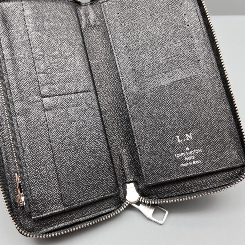 Louis Vuitton Clemence Walle Damier Graphite Black