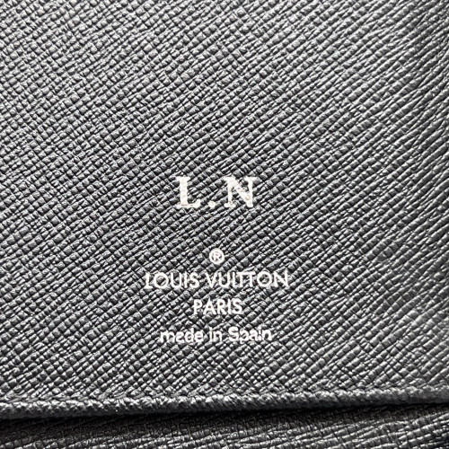 Louis Vuitton Clemence Walle Damier Graphite Black
