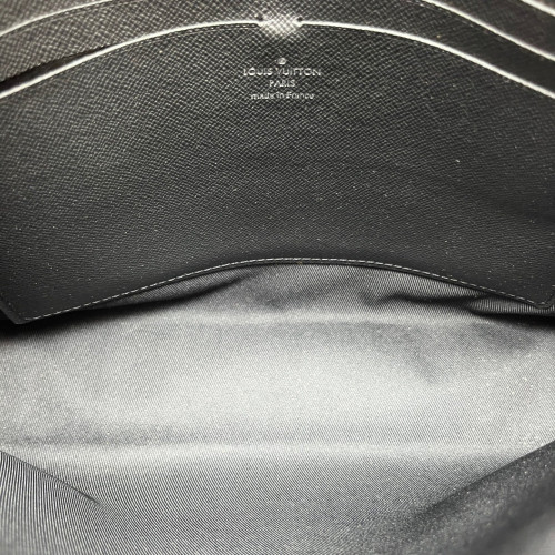 Louis Vuitton Toiletry Pouch 26 Monogram Titanium Monogram Eclipse Black