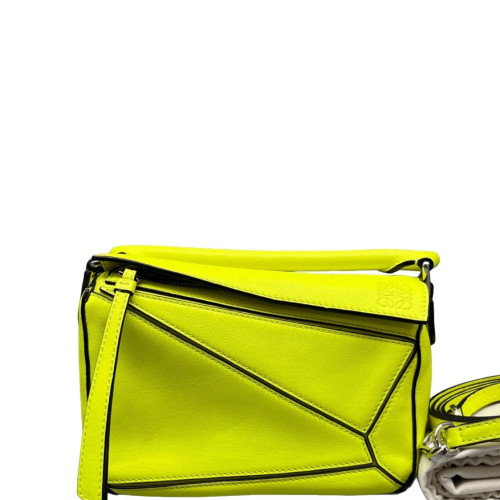 Loewe Mini Puzzle Calfskin Green