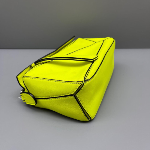 Loewe Mini Puzzle Calfskin Green