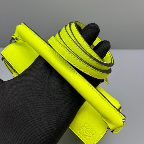 Loewe Mini Puzzle Calfskin Green