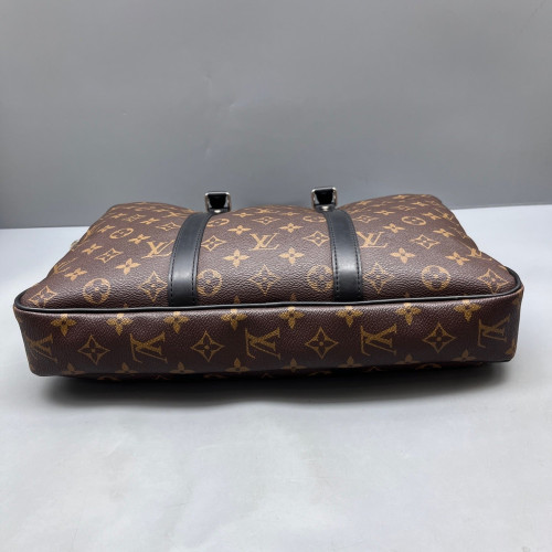 Louis Vuitton Porte Documents Voyage PM Monogram Brown
