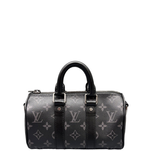 Louis Vuitton Keepall 25 Monogram Eclipse Black