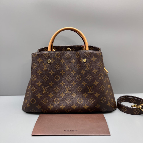 Louis Vuitton Montaigne MM Monogram Brown