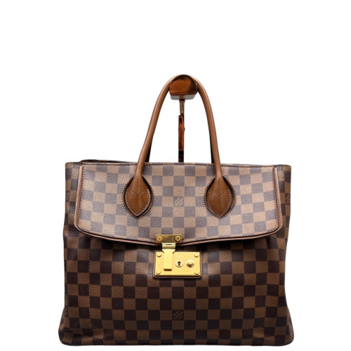 Louis Vuitton Handbag Damier Ebene Brown Louis Vuitton Handbag Damier Ebene Brown
