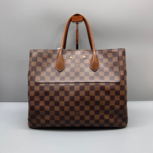 Louis Vuitton Handbag Damier Ebene Brown Louis Vuitton Handbag Damier Ebene Brown