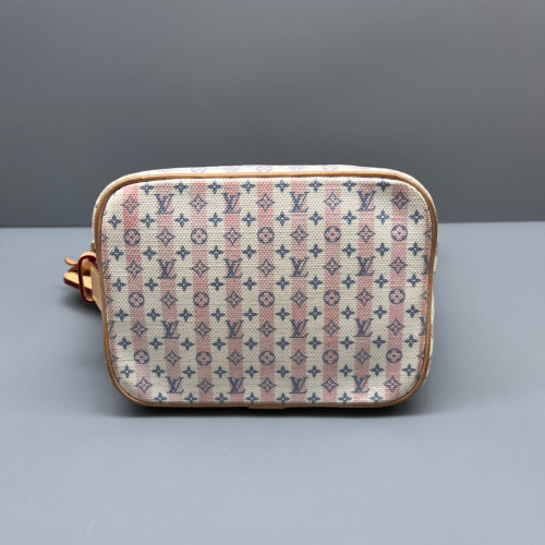 Louis Vuitton All In Bb Monogram Idylle White Pink