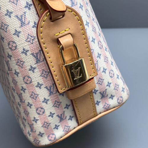 Louis Vuitton All In Bb Monogram Idylle White Pink