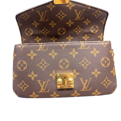 Louis Vuitton Pochette Metis East West Monogram Brown