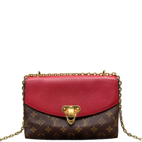 Louis Vuitton Saint Placide Monogram Brown Red