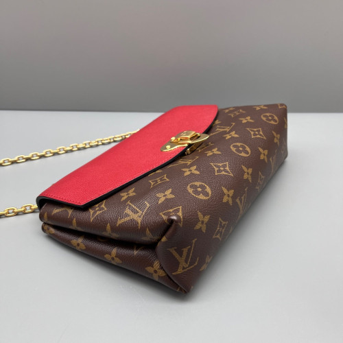 Louis Vuitton Saint Placide Monogram Brown Red
