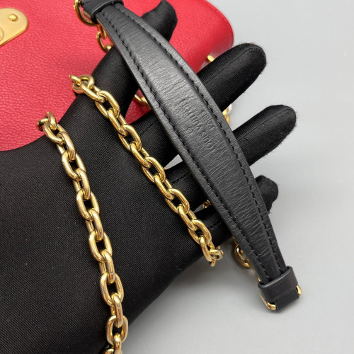 Louis Vuitton Saint Placide Monogram Brown Red
