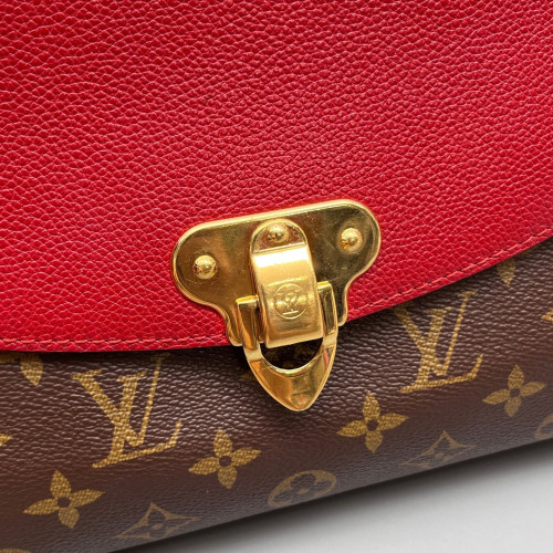 Louis Vuitton Saint Placide Monogram Brown Red