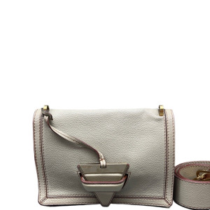 Loewe Medium Barcelona Shoulder Grained Calfskin Beige Loewe Medium Barcelona Shoulder Grained Calfskin Beige
