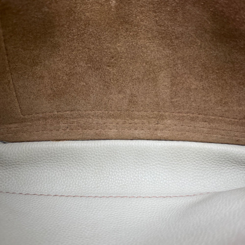 Loewe Medium Barcelona Shoulder Grained Calfskin Beige