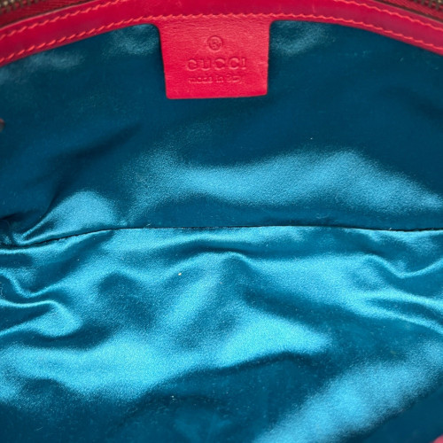 Gucci Small GG Marmont Velvet Red