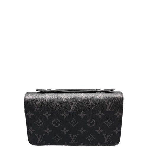 Louis Vuitton Clutch Monogram Eclipse Black