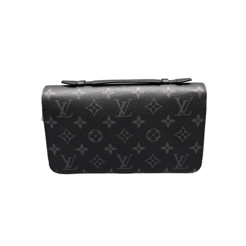 Louis Vuitton Clutch Monogram Eclipse Black