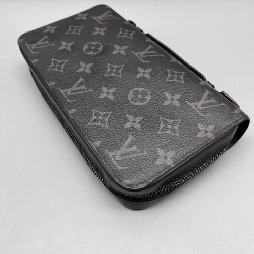 Louis Vuitton Clutch Monogram Eclipse Black