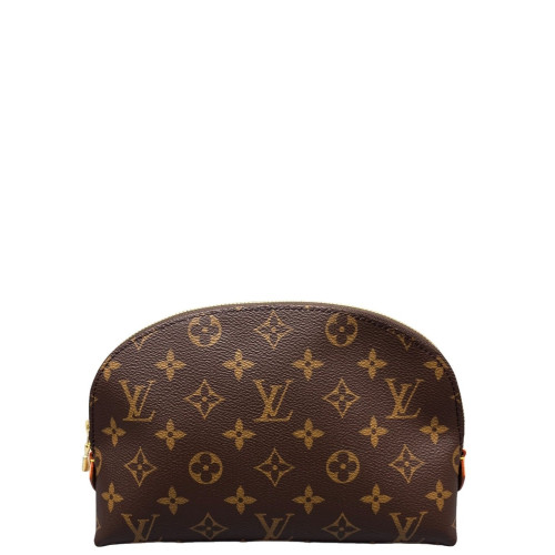 Louis Vuitton Cosmetic Pouch MM Monogram Brown