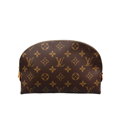 Louis Vuitton Cosmetic Pouch MM Monogram Brown