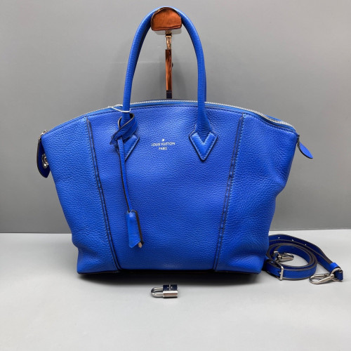 Louis Vuitton Soft Lockit PM Calfskin Blue