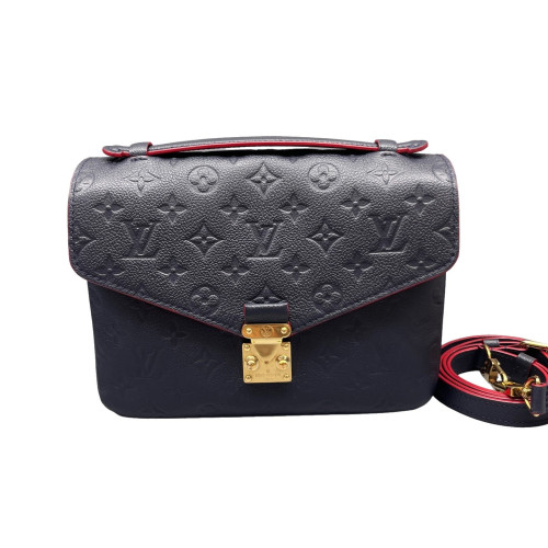 Louis Vuitton Pochette Metis Monogram Empreinte Dark Blue