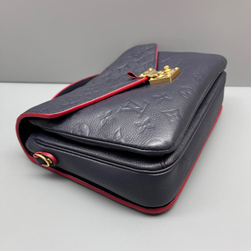 Louis Vuitton Pochette Metis Monogram Empreinte Dark Blue