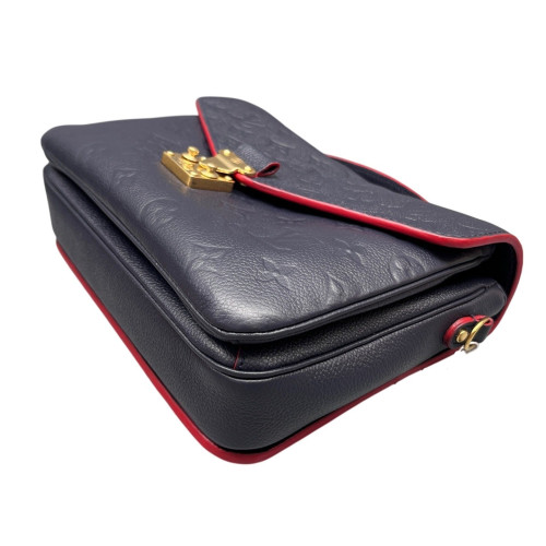 Louis Vuitton Pochette Metis Monogram Empreinte Dark Blue