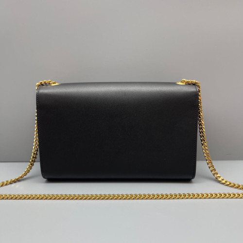 Yves Saint Laurent Medium Kate Crossbody Bag Calfskin Black Yves Saint Laurent Medium Kate Crossbody Bag Calfskin Black