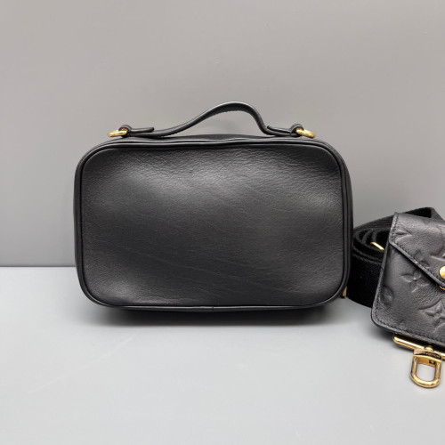 Louis Vuitton Utility Crossbody Calfskin Black