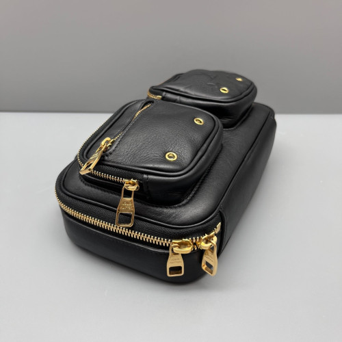 Louis Vuitton Utility Crossbody Calfskin Black