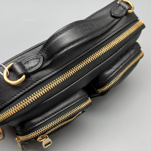 Louis Vuitton Utility Crossbody Calfskin Black