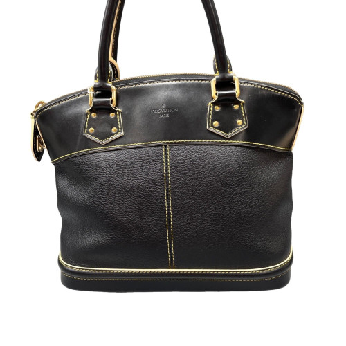 Louis Vuitton Suhali Lockit PM Calfskin Black