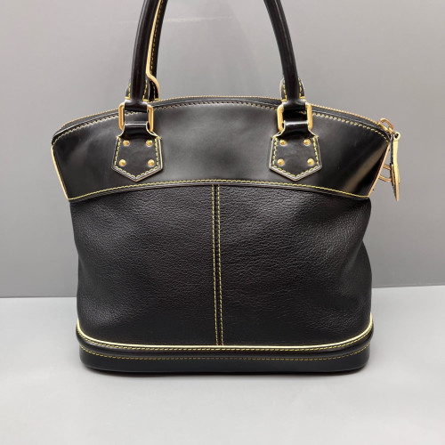 Louis Vuitton Suhali Lockit PM Calfskin Black