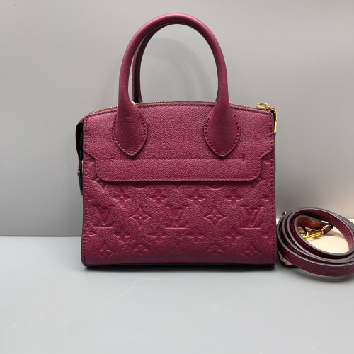 Louis Vuitton Handbag Monogram Empreinte Burgundy