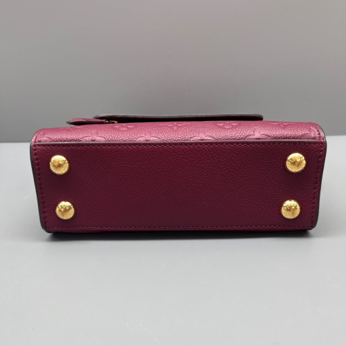 Louis Vuitton Handbag Monogram Empreinte Burgundy