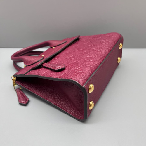Louis Vuitton Handbag Monogram Empreinte Burgundy
