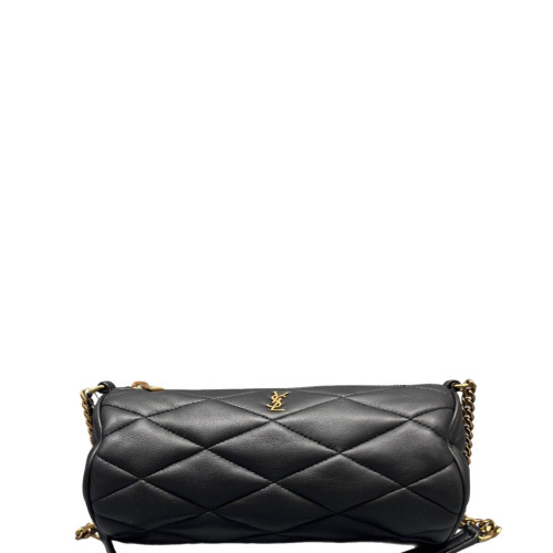 Yves Saint Laurent Sade Mini Tube Calfskin Black