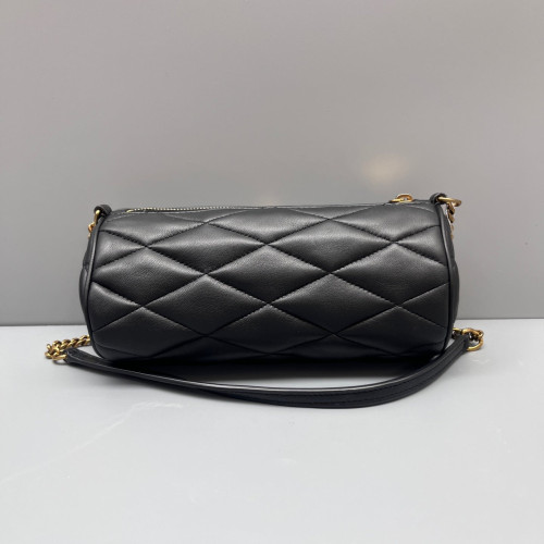 Yves Saint Laurent Sade Mini Tube Calfskin Black