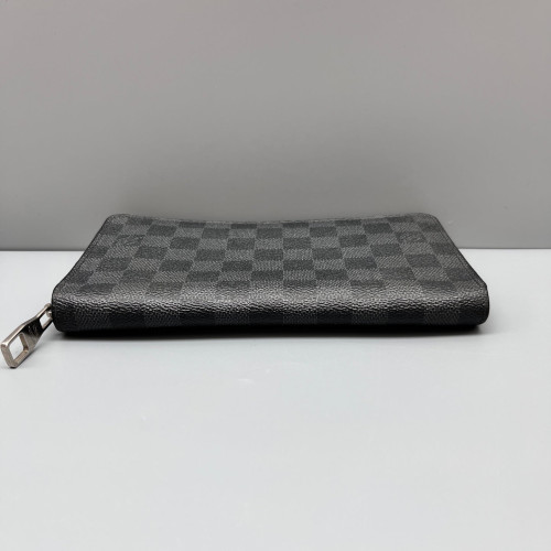 Louis Vuitton Zippy Organizer Damier Graphite Black Grey