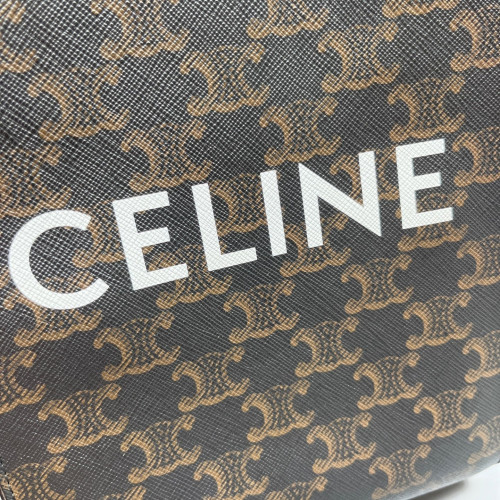 Celine Mini Vertical Cabas Triomphe Brown Black